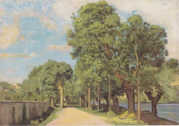 Paysage à la Jonction près de Genève
